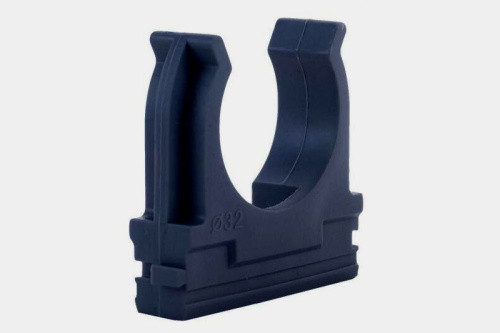 Кліпса для гофри чорна 16 мм (пач 100 шт.) APRO Рівне - фото 1