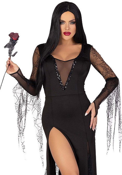 Костюм Мортиши Аддамс Leg Avenue Sexy Spooky Morticia S Sex Aura Киев - изображение 1