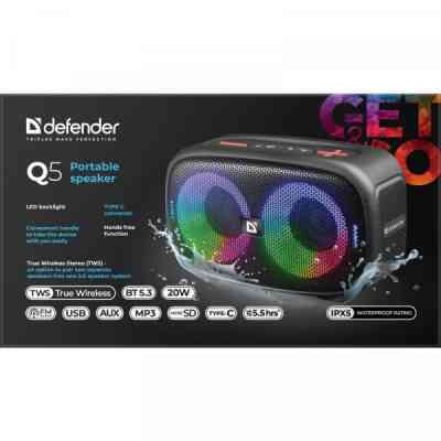 Акустическая система Defender Q5 Black (65305) Винница