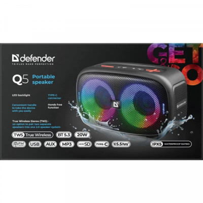 Акустическая система Defender Q5 Black (65305) Винница - изображение 6