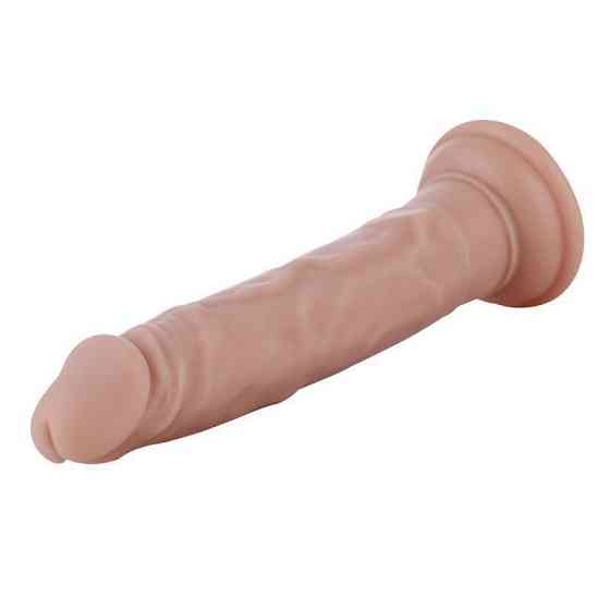 Реалістичний фалоімітатор для секс-машин Hismith 7.5″ Flexible Silicone Dildo, система KlicLok Sex Aura Київ