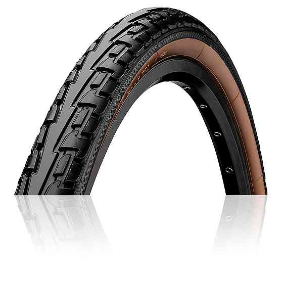 Покрышка Continental RIDE Tour, 28", 700 x 47C (45C), 28 x 1.75, 47-622, Wire, ExtraPuncture Belt, 960гр., черно-коричневый Київ