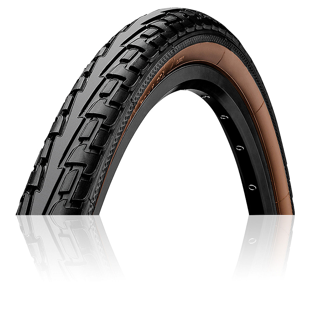 Покрышка Continental RIDE Tour, 28", 700 x 47C (45C), 28 x 1.75, 47-622, Wire, ExtraPuncture Belt, 960гр., черно-коричневый Київ - фото 1