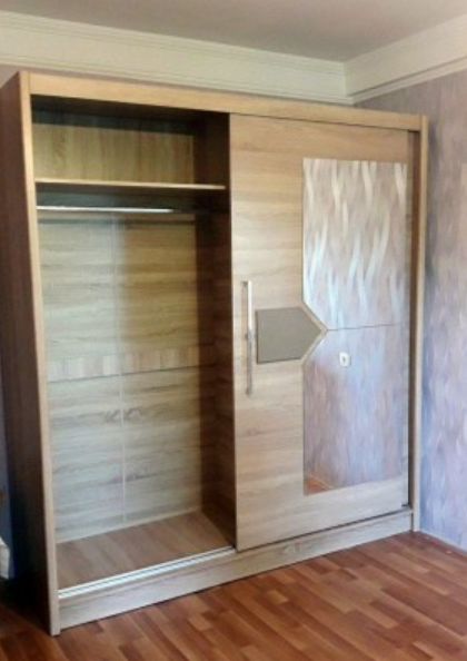 Шафа 2Д 200 см Аляска Дуб апріл / Мусонне дерево Львів - фото 5