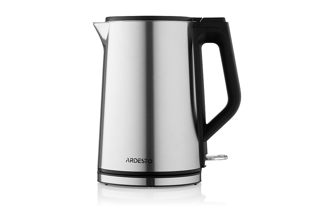 Електрочайник ARDESTO Steel Collection 1.5л, подвійні стінки, сріблястий Київ - фото 2