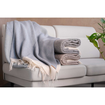 Плед Ardesto Leonardo Bianco 140x200 см, серый (ART0502LB) Винница - изображение 11