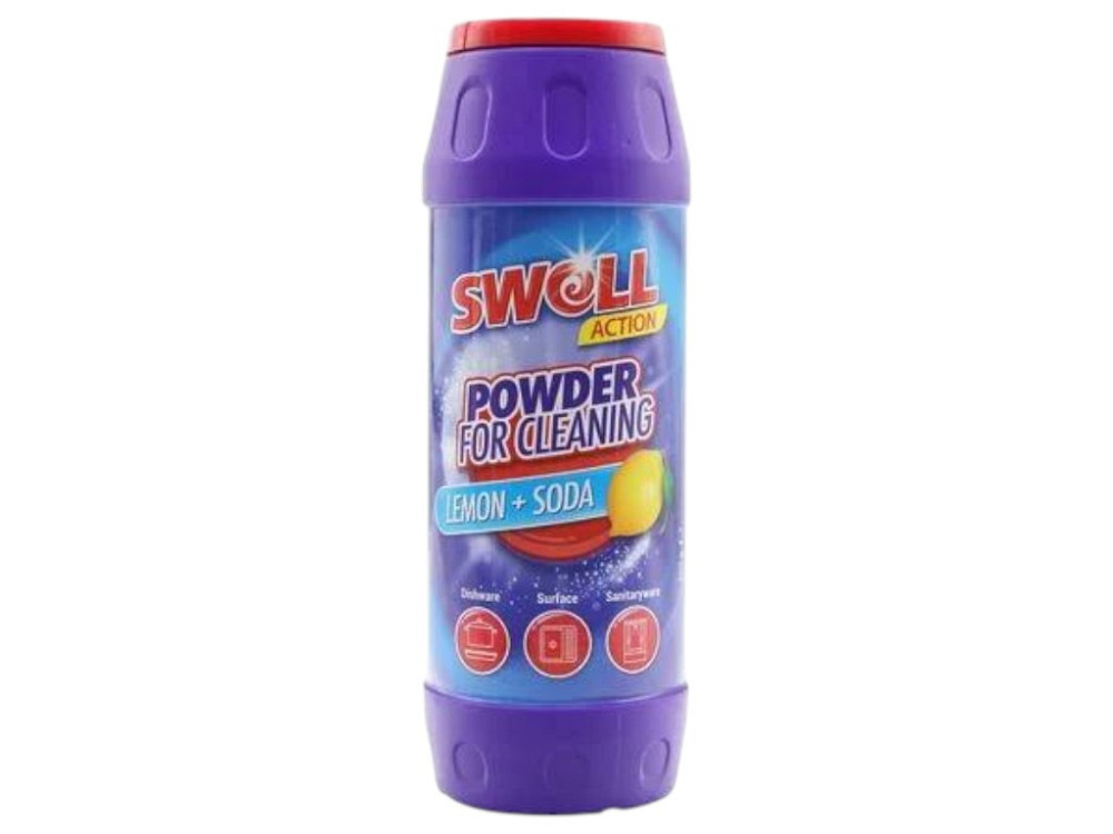 Swell порошок для чищення Lemon+Soda 500г Гостомель - изображение 1