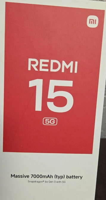 REDMI  15 5G Titanium  Grey 8GB/256GB. Харьков - изображение 3