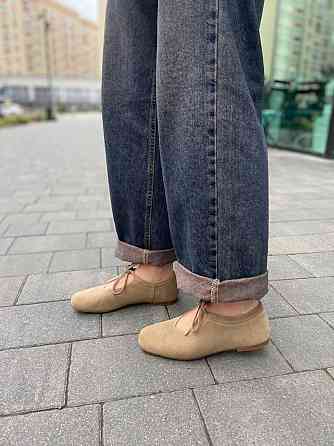SEE SEVEN Балетки жіночі SEE SEVEN 1770 пісочна (весна-осінь, замша натуральна) (5847) Коломия