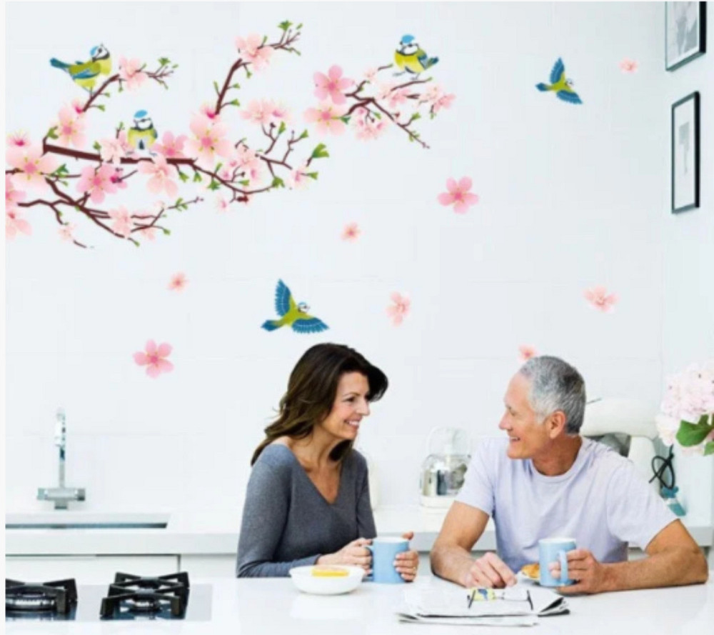 Интерьерная наклейка на стену Цветущая яблуня Киев - изображение 1