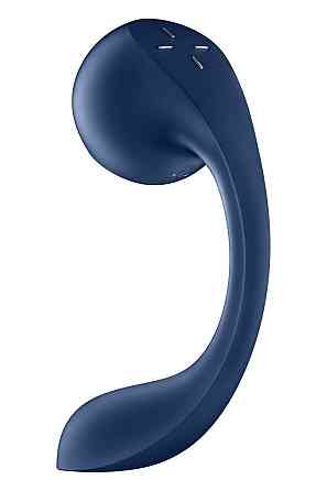 Вібратор для точки G і клітора Satisfyer Pro+ Wave 4 Connect App із застосунком, синій Sex Aura Київ