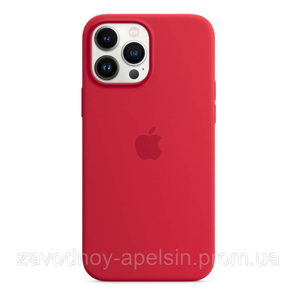 IPhone 13 Pro Max Чохол оригінальний Silicone Case (червоний) Одеса - фото 1
