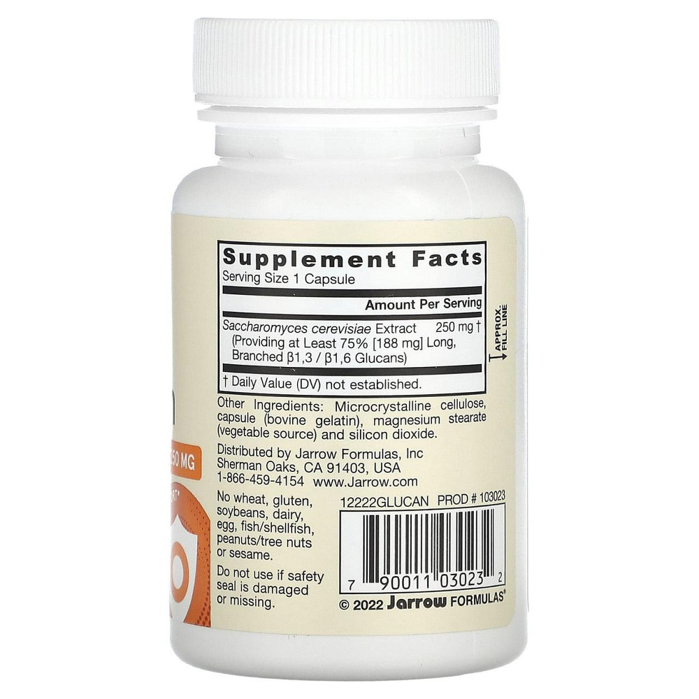 Бета-глюкан Jarrow Formula Beta Glucan 60 капс Київ - фото 2