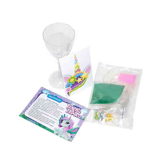 Гелева свічка в стаканчику "Єдиноріг" 10100523У своїми руками Вінниця