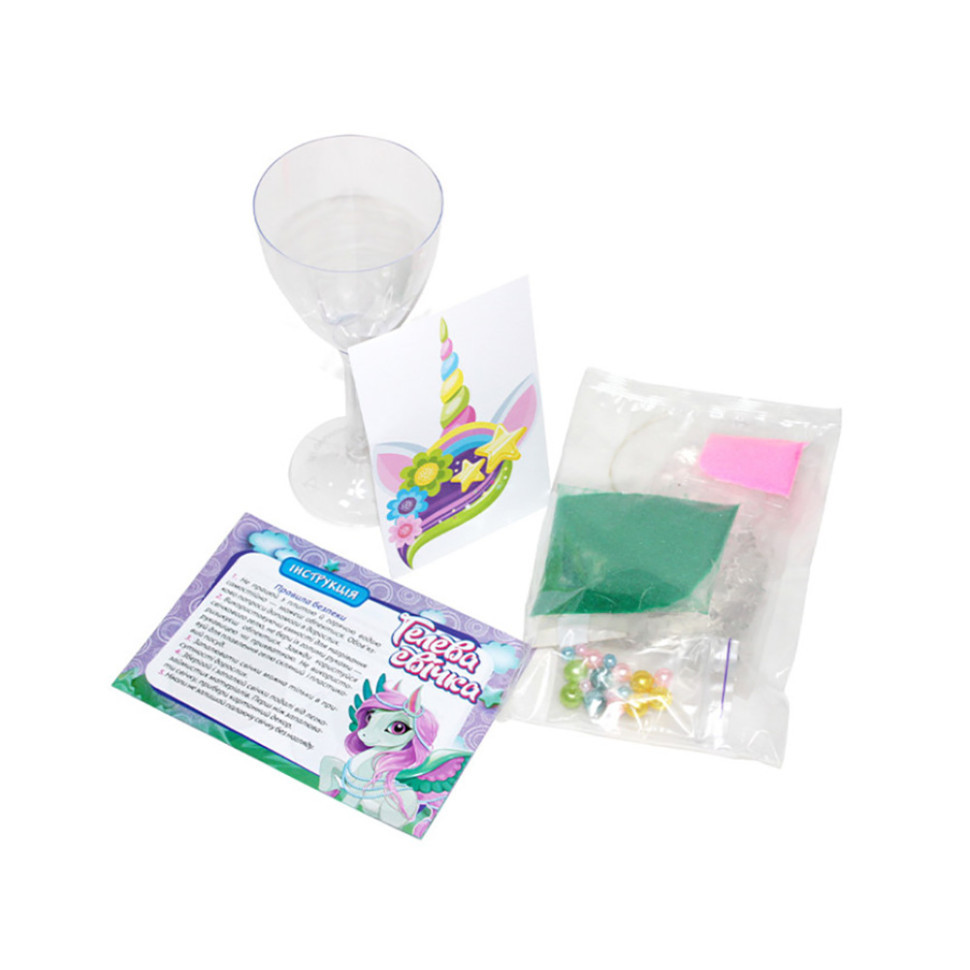 Гелева свічка в стаканчику "Єдиноріг" 10100523У своїми руками Вінниця - фото 4