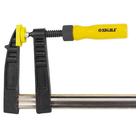 Sigma Струбцина столярная тип F 1000×120мм DIN 5117 SIGMA (4242491) Коломия