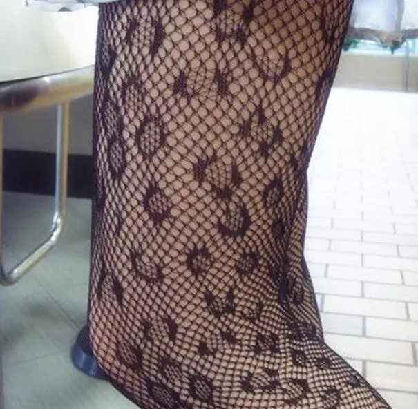 Колготки в сетку леопардовые женские one size черный Киев - изображение 3