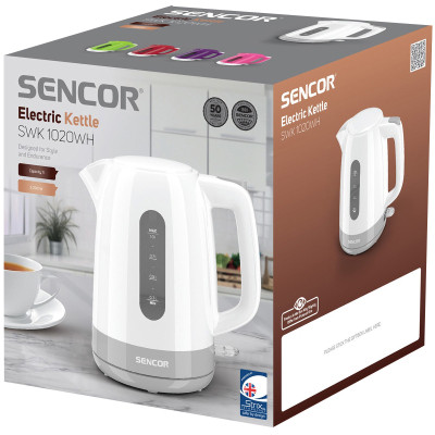 Электрочайник Sencor SWK 1020WH (SWK1020WH) Винница - изображение 11