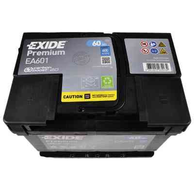 Акумулятор автомобільний EXIDE PREMIUM 60A (EA601) Вінниця