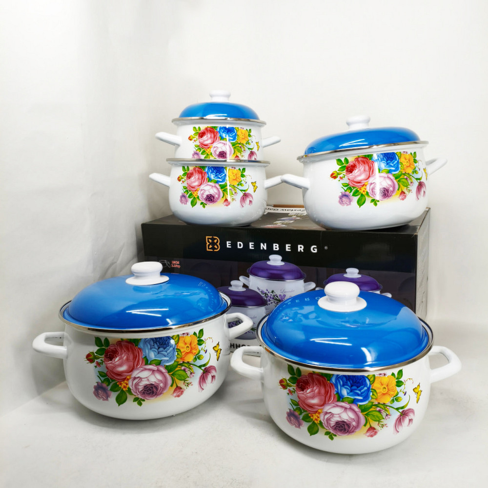 Набор посуды кастрюли, Набор кастрюль для электронной плиты практичных кастрюль WC-29 Львов - изображение 2