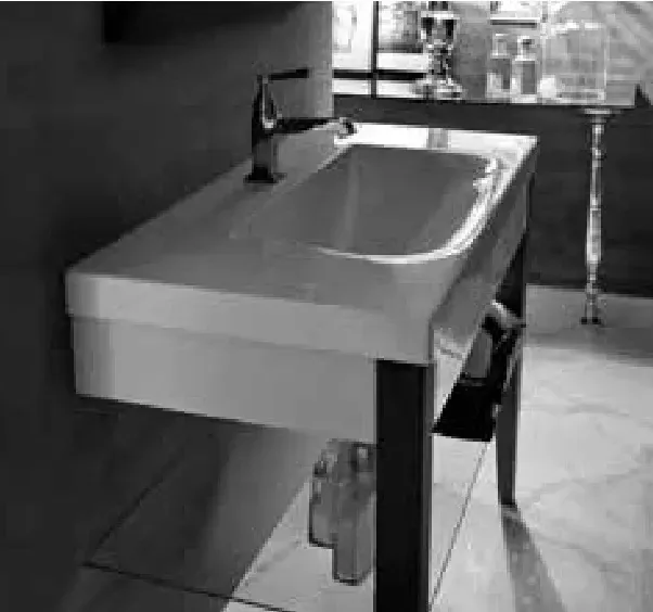 Раковина  Kerasan Bentley 80x50 3930 Київ - фото 1