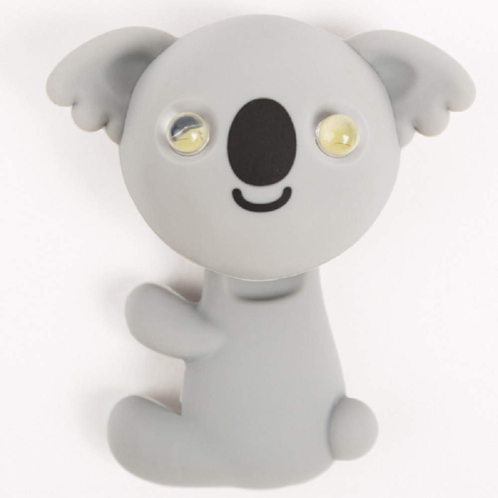 Мигалка для детского велосипеда Zoonimal Коала, LED, на подседел. Свечение: Красный Київ - фото 1