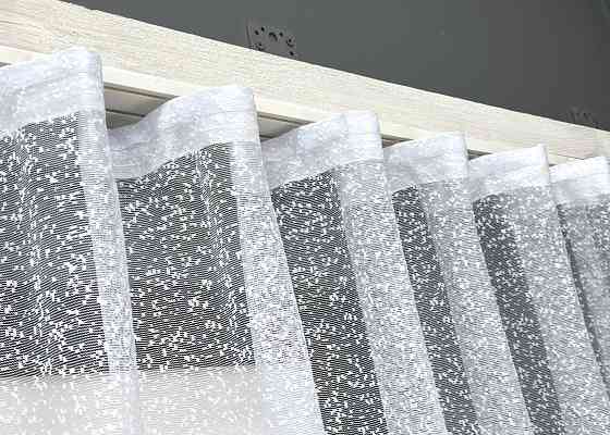 Тюль VR-Textil 2007т Жаккард Белый 300х180 см (42-1080) Киев