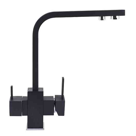 Смеситель для кухни под осмос Globus Lux LAZER GLLR-0111-1-ONIX (000017068) Киев