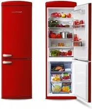 Холодильник Lodówka Vestfrost VR-FB373-2E0RD z zamrażalnikiem dolnym 190,1 cm Czerwona Киев
