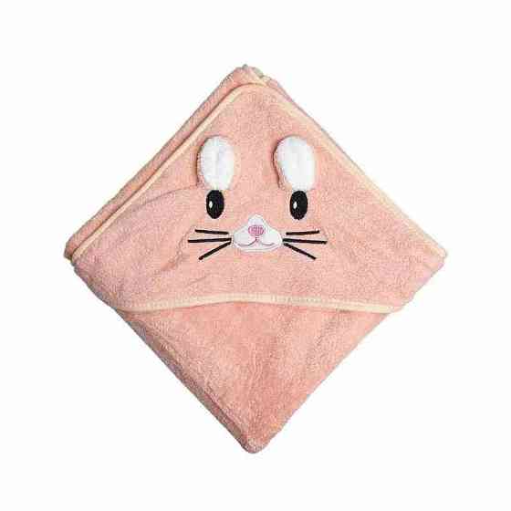 Детское полотенце с капюшоном MGZ-0640(Peach) размер 80х80 см Винница