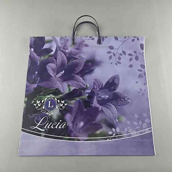 Поліетиленовий пакет (40х40) з пластиковою ручкою "Лусія" (10 шт.) Харків