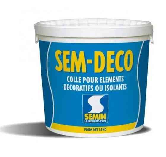 Клей акриловий SEMIN SEM DECO для декоративних елементів 1,5 кг Київ