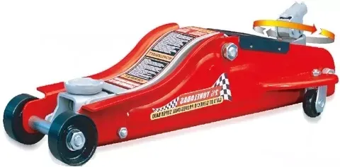 Домкрат підкатної професійний низький профіль 2,5t(ASME)/2t(CE) з поворотною ручкою 89-359 мм TORIN Чернігів - фото 1