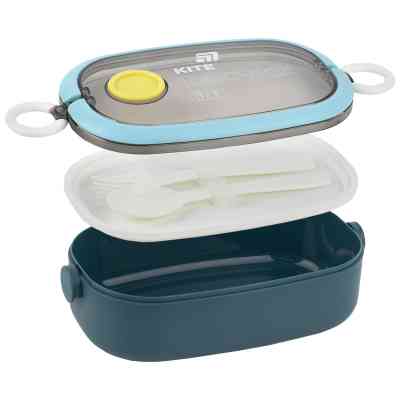 Ланч-бокс Kite 900 мл, синій (K25-1180-2) Винница