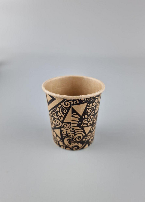 Стакан паперовий 110 мл "Авангард KRAFT" Маестро (50 шт.) Харків - фото 3