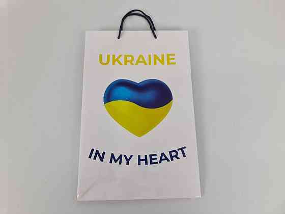 Большой бумажный пакет вертикальный  25/37/8(артBV-191) (12 шт) Харьков