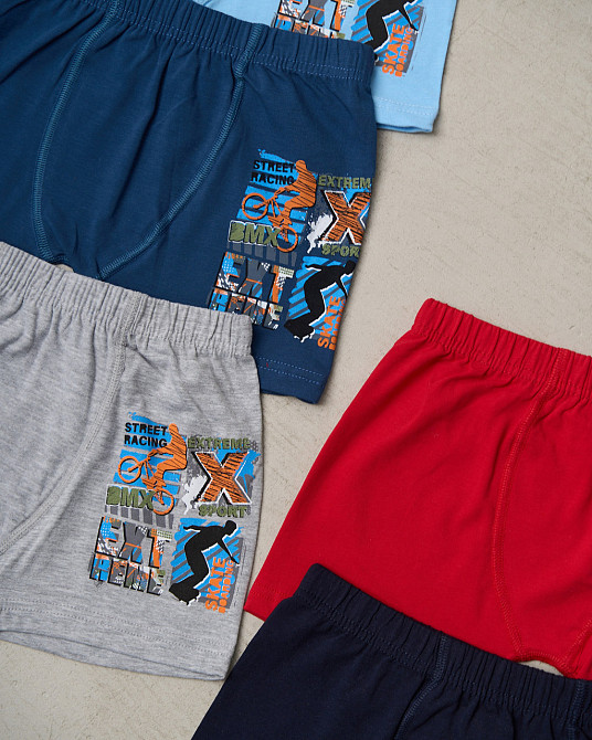 Боксеры подростковые на мальчика - Extreme Sport из 5 шт. Nicoletta 41426 10-11 Киев - изображение 5