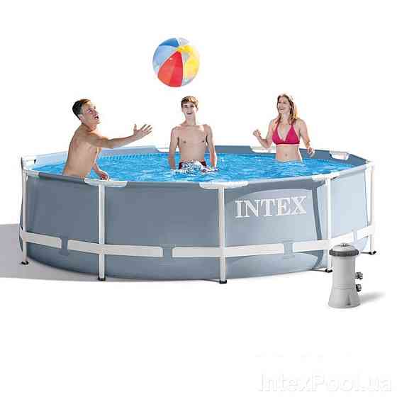 Басейн каркасний круглий 305х76 см. з фільтр-насосом Intex 26702 Київ