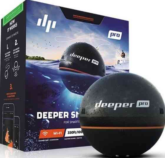 Ехолот Deeper PRO, Безплатна доставка, Офіційна гарантія. Харків