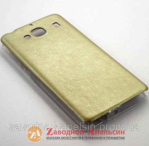 Xiaomi Redmi 2 чохол накладка шкіра golden Одеса - фото 1