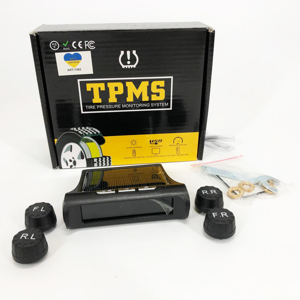 Система контроля давления в шинах TPMS+SOLAR внешние датчики LV-46 Львов - изображение 11