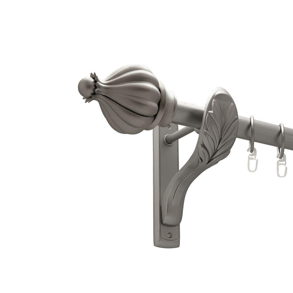 Карниз Orvit Таджа металевий однорядний ретро Сатин 25 мм 160 см (00-00011195) Львів - фото 1