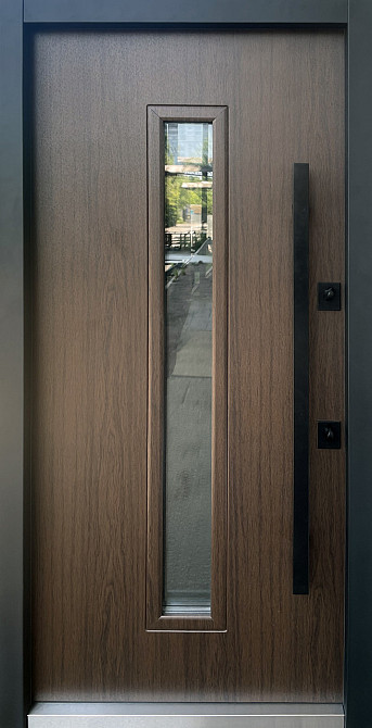 Двері вхідні металеві Страж Vega Maxi 970х2050 мм vin дуб Праві Київ - фото 2