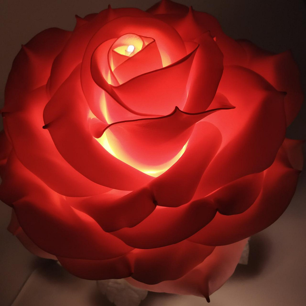 Світильник-нічник "Зимова троянда" Дніпро - фото 5