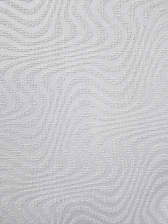 Обои под покраску виниловые на флизелине  Sintra Paint by 1.06x25 м полосы волны зигзаги белые 541128 Киев