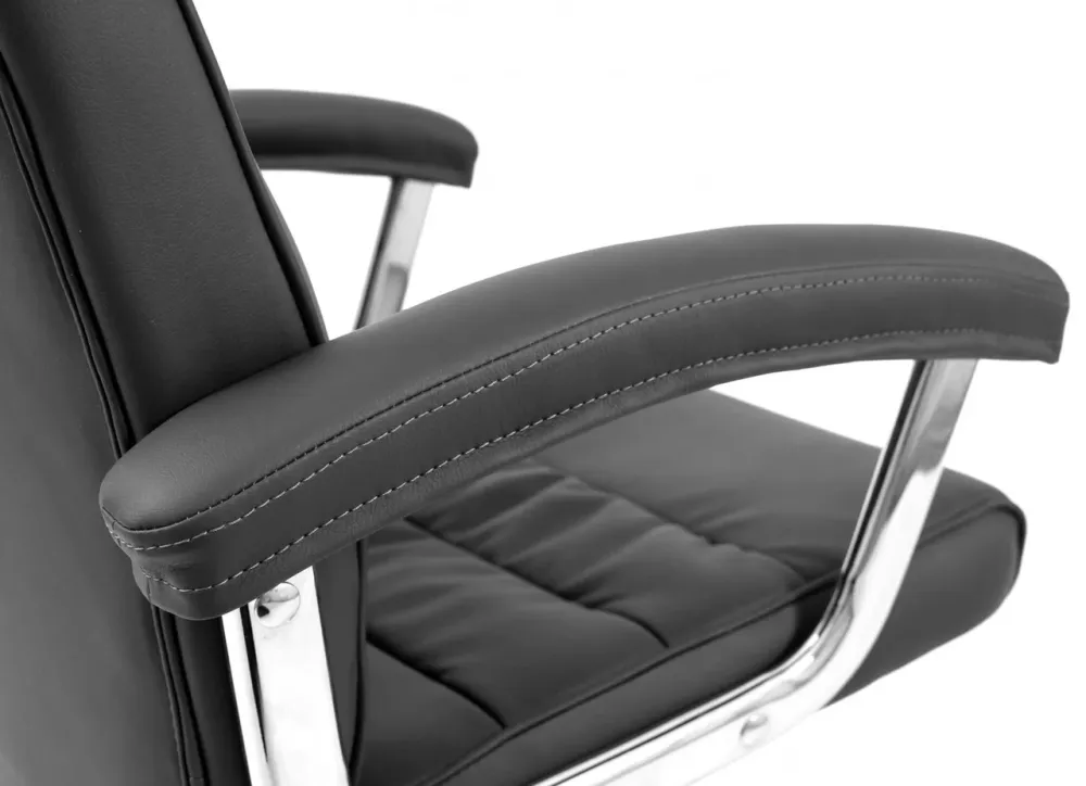 Офисное Кресло Руководителя Richman Lion Fly 2230 Хром М2 AnyFix Черный Киев - изображение 4