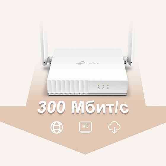Бездротовий маршрутизатор TP-Link TL-WR820N Router (v2) 300M Wireless (2-Antenna) (6469503) Київ