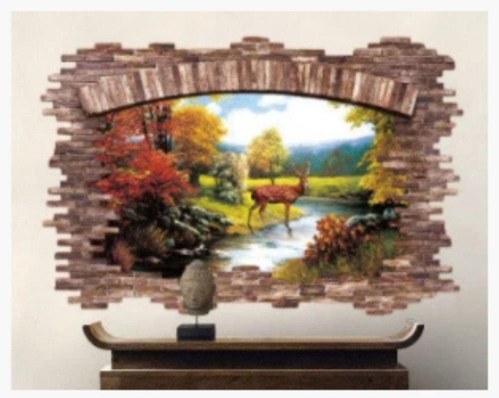 Наклейка декоративная 3D Природа Киев - изображение 1