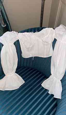 Жіночий літній романтичний топ муслін 100% бавовна Одеса