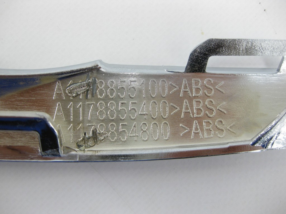 Mercedes-Benz  A1178855100 Нова хром накладка бампера нижня права CLA C117 Одесса - изображение 8